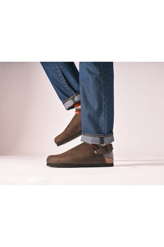 Leren Clogs Adam - Bruin