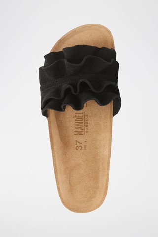 Nubuck Muiltjes Sofia - Zwart