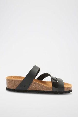 Muiltjes Olivia - Zwart