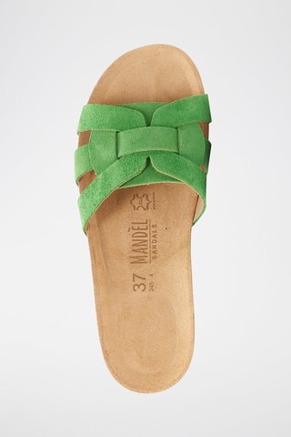 Nubuck Muiltjes Clara - Groen