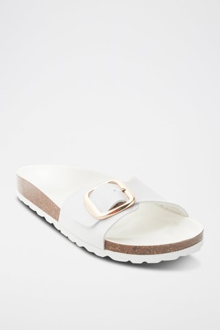 Gelakte Muiltjes Agata - Wit