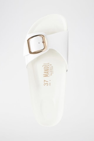 Gelakte Muiltjes Agata - Wit