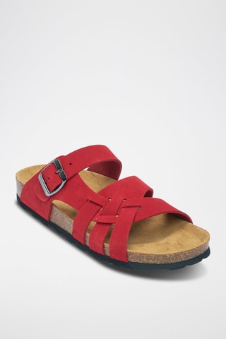Nubuck Muiltjes Alvaro - Rood