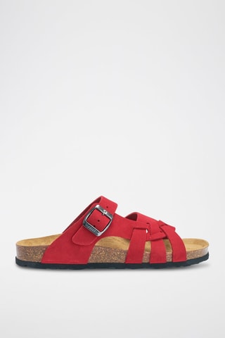 Nubuck Muiltjes Alvaro - Rood
