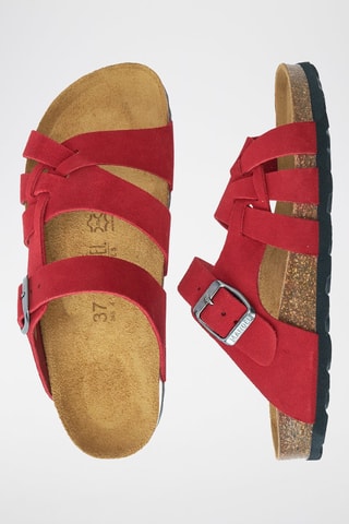 Nubuck Muiltjes Alvaro - Rood