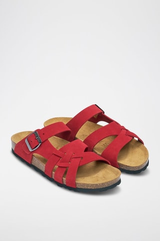 Nubuck Muiltjes Alvaro - Rood