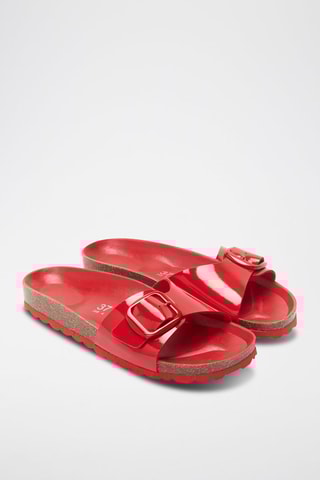 Gelakte Muiltjes Agata - Rood