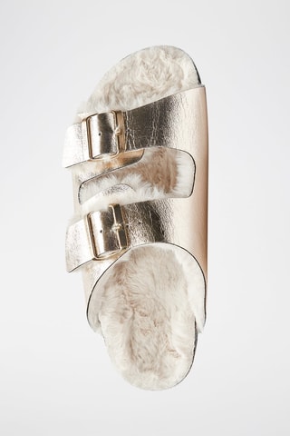 Leren Muiltjes Alberto - Grijs