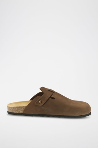 Nubuck Clogs Noe - Bruin