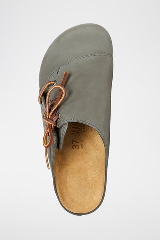 Sabots en nubuck Ester - Gris