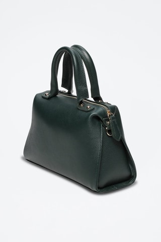 Leren Handtas Giulia - Groen