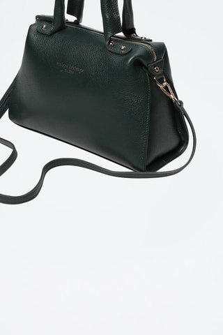 Leren Handtas Giulia - Groen