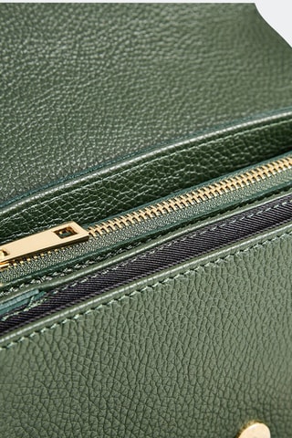 Leren Schoudertas Mariam - Groen