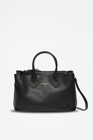 Leren Handtas Milia - Zwart