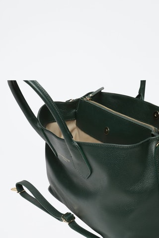 Leren Handtas Milia - Groen