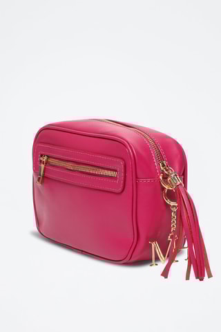 Leren Schoudertas Gaby - Roze