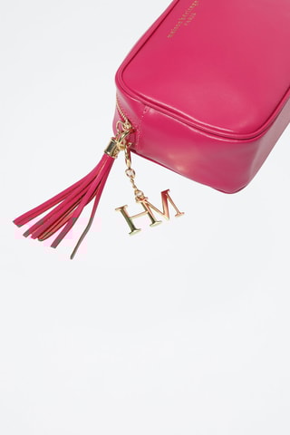 Leren Schoudertas Gaby - Roze