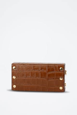 Leren Schoudertas Nyx - Camel