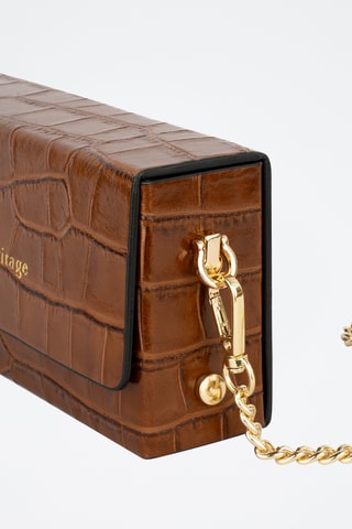 Leren Schoudertas Nyx - Camel