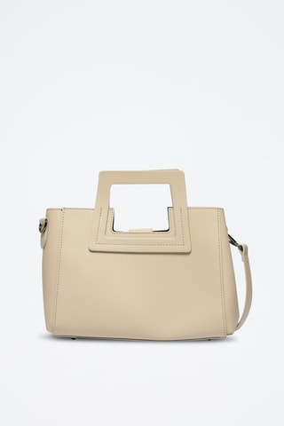 Leren Handtas Jini - Beige