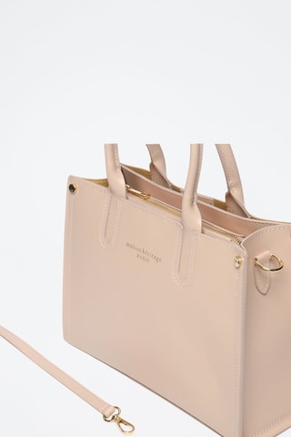 Leren Handtas Pureb - - Roze