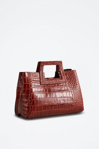 Leren Handtas Jane - Camel