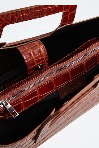 Leren Handtas Jane - Camel