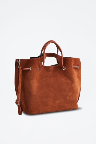 Leren Handtas Prun - Camel