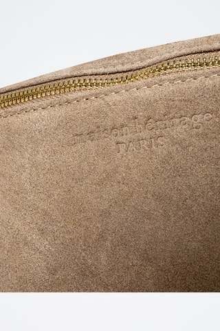 Nubuck Schoudertas Kimi - Taupe