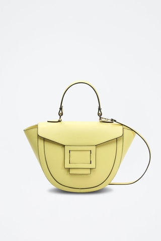 Leren Handtas Votti Geel - Geel
