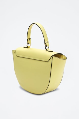 Leren Handtas Votti Geel - Geel