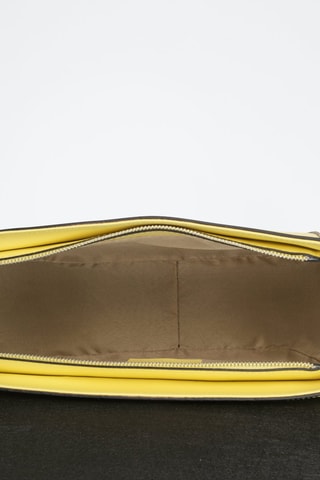 Leren Handtas Votti Geel - Geel