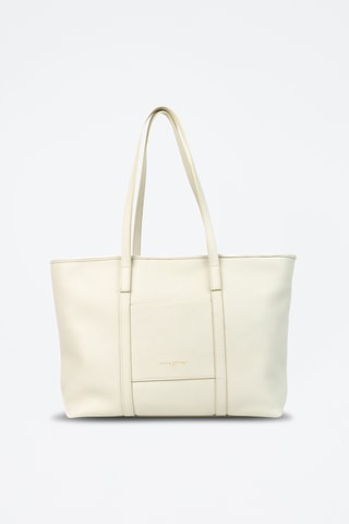 Leren Shopper Rise - Beige