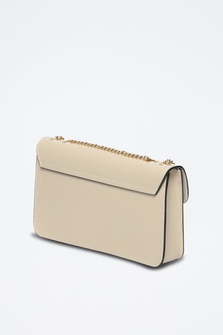 Leren Schoudertas Lova - Beige