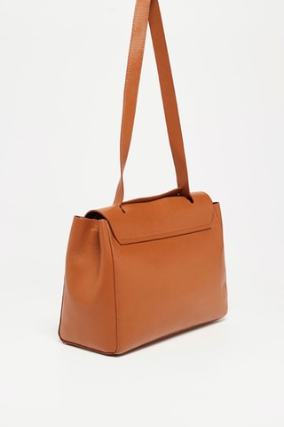 Leren Handtas Bage - Camel