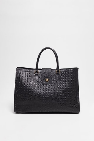 Leren Handtas Mara - Zwart