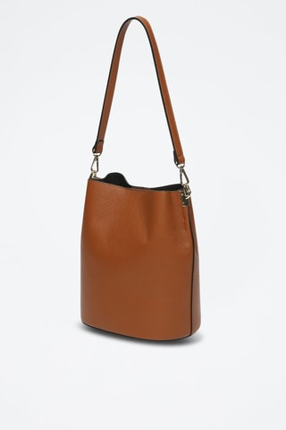 Leren Handtas Bruna - Camel