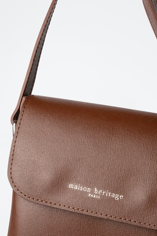 Leren Schoudertas Emir - Bruin