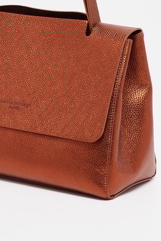 Leren handtas Bage - Goudkleurig