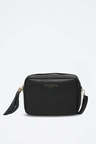 Leren Schoudertas Grand Gaby - Zwart