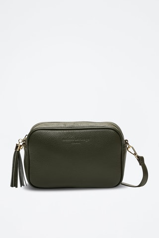 Leren Schoudertas Gaby - Groen