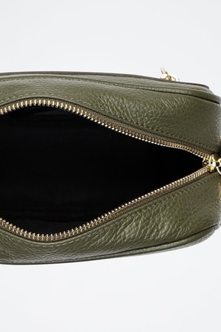 Leren Schoudertas Gaby - Groen