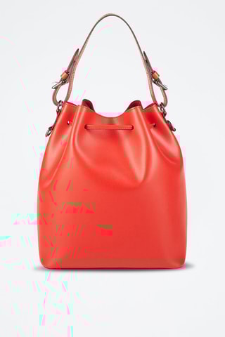 Leren Buideltas Jila - Rood