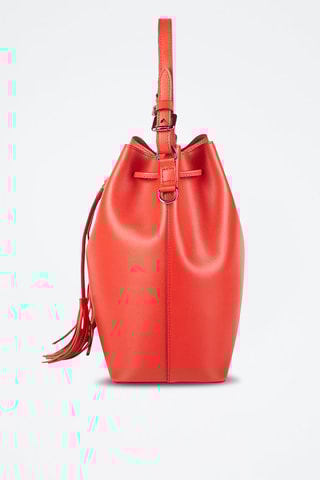 Leren Buideltas Jila - Rood