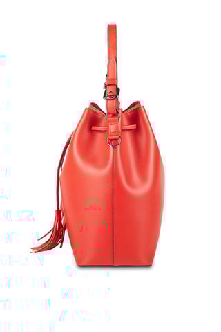 Leren Buideltas Jila - Rood