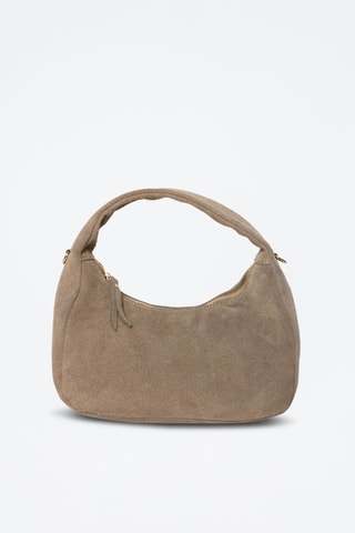 Nubuck Handtas Gisor Suede - Taupe