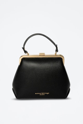 Leren Handtas Usse - Zwart