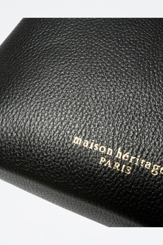 Leren Handtas Usse - Zwart