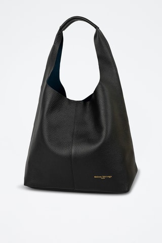 Leren Shopper Vif - Zwart