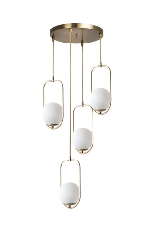 Hanglamp - Wit - 4 x 60 W